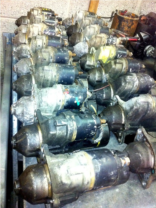 Starter Motor before remanufacture by AllStart Ireland